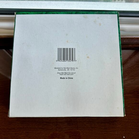 Holiday Time Vintage Glass Ornaments – Set of 4 Holly Teardrops, 6” - Picture 6 of 12